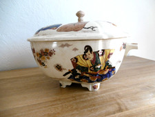 SOUPIERE FAIENCE GIEN XIX ème