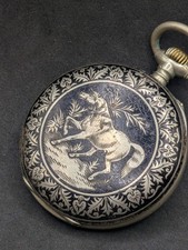 Boîtier montre gousset ancien