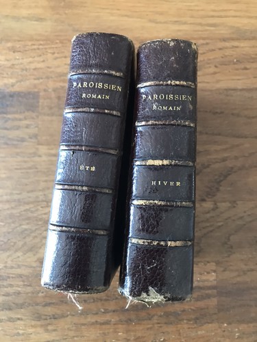 Ancien paroissien romain 1887 - paroissien,