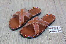 SANDALES CUIR ÉTÉ - Homme &