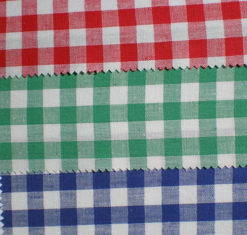 Tissu vichy carreaux - vichy,