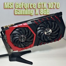 MSI GeForce GTX 1070 Gaming X 8GB GDDR5 Video Graphics Card Clean, Repasted DX12