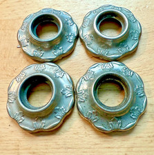 1928 1929 1930 CHEVROLET OAKLAND DOOR HANDLE ESCUTCHEONS CIRCA 20S HOT RAT ROD ?