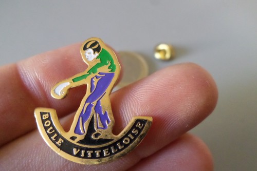 Pin broche badge petanque - pin,