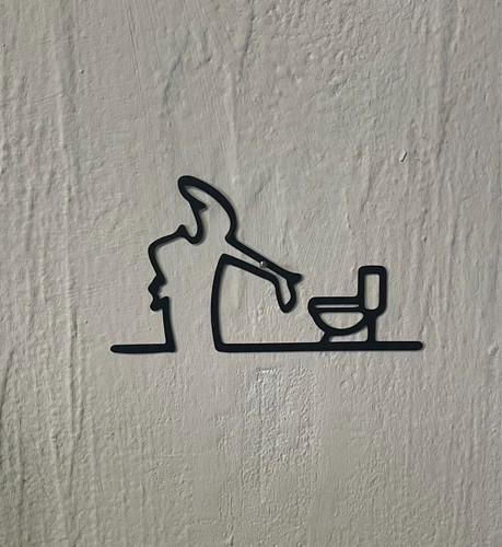Décoration murale - murale, wc