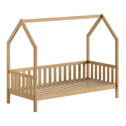 Lit cabane enfant nature - lit,