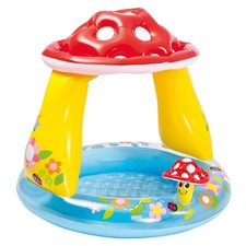 Piscine gonflable Intex Champignon pour bébés - 102 cm