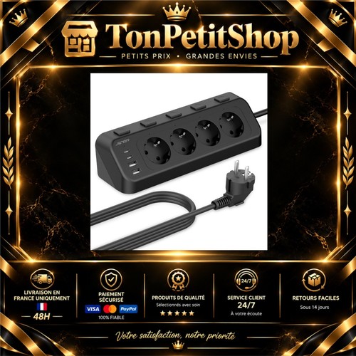 Jsver multiprise usb 4 - jsver,