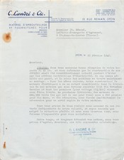 Facture   1945 MATERIEL D