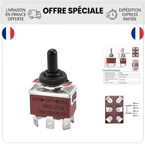 Interrupteur bascule métal - interrupteur,