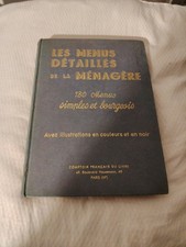 Livre Ancien Les Menus