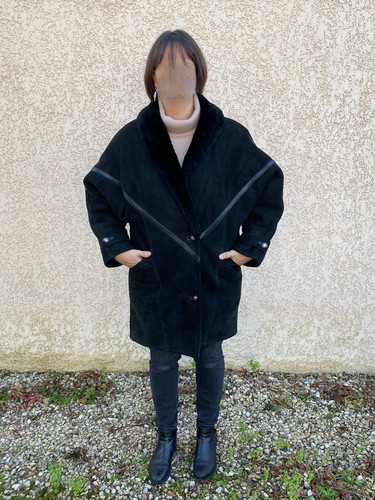Manteau vintage mouton - manteau,