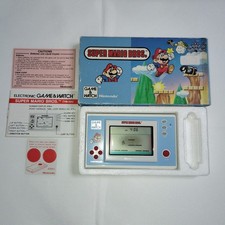 Nintendo Game ＆Watch Super Mario Bros. YM-105 Wide Screen with Box Tested