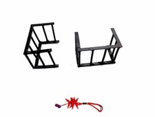 1 Balcon Fer Forgé 3X2 Haut 2,5 CM Nativité Crib