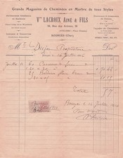 18 BOURGES marbrier LACROIX