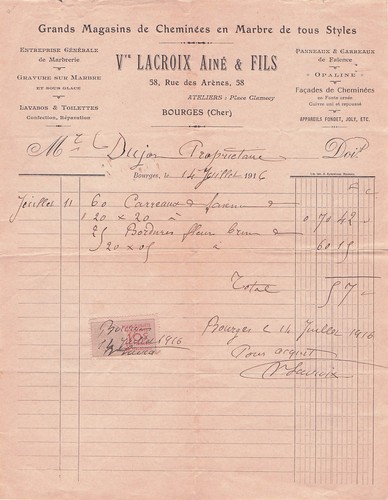 Bourges marbrier lacroix - bourges,