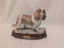 Vintage Giuseppe Armani Cavalier King Charles Spaniel Figurine Italy