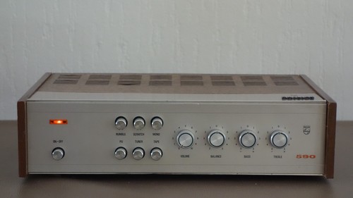 Ampli vintage philips 22rh590 - ampli,