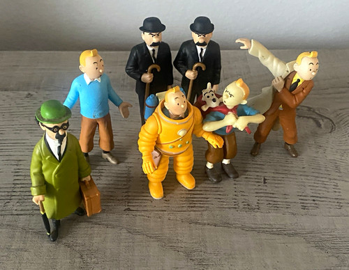 Tintin figure lot - figure, w/