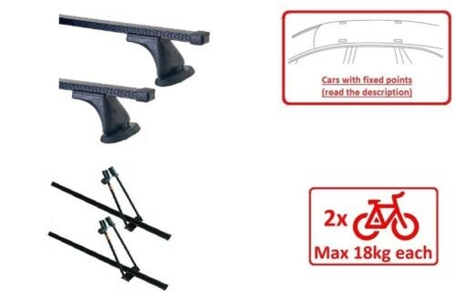 Set toit rack vélo supports - vélo,