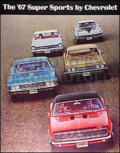 1967 sales brochure impala - brochure,