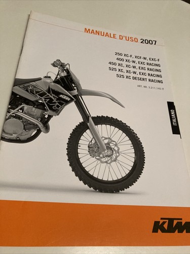 Ktm 250 400 450 525 - 450, xc-f