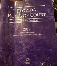 Florida Rules Of Court Volume