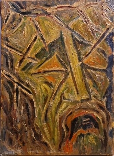 Ancien beau tableau peinture - tableau,