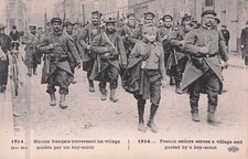 Postcard WAR 14-18 NAVY NATIONAL MILITARY RIFLEMEN MARINE BOY SCOUT