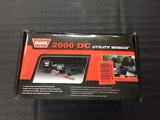 Treuil WARN DC 2000 907 kg 92000 NEUF 4x4 off road electrique acier remorque