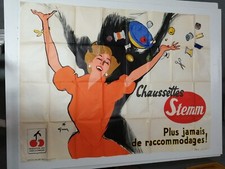 Ancienne affiche publicitaire