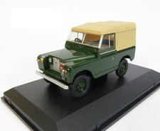 OXFORD DIECAST - Voiture de couleur verte - LAND ROVER série II SWB Canvas Re...