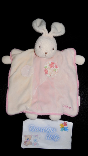 Doudou marionnette lapin - marionnette,