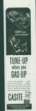 1956 Casite Engine Additive Vintage Print Ad Clean Engine Add Zip Hastings SP1