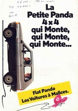 Catalogue Brochure Fiat Panda