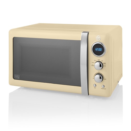 Four micro ondes swan retro - four,