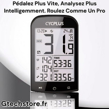 Compteur GPS Et De Vitesse Pour Vélo, Bluetooth 5.0 ANT+, Étanche IPX6 2.9Pouces