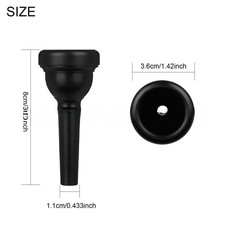 Embouchure trombone alto ABS