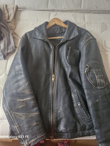 Blouson vol pilote - vol, cuir