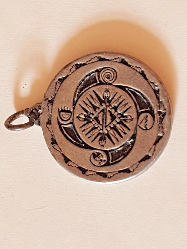 Ancien pendentif amulette - ancien,