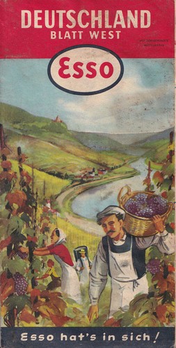 Esso allemagne feuillet ouest - esso,