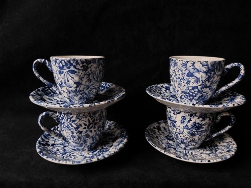 Faience grindley tasses - wh,