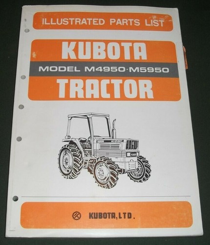 Kubota m4950 m5950 manuel - m5950,