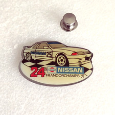 Pin's lapel pin pins Endurance Auto NISSAN SKYLINE GTR 24H SPA FRANCORCHAMPS 91