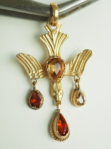 Croix esprit ancien or - croix, st