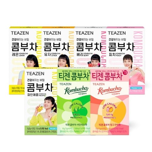 Teazen kombucha flavor - teazen,