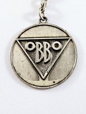 KEYCHAIN - OBBO 1960s Office Furniture - Stationery - Vintage Metal -