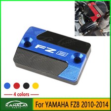 For YAMAHA FZ8 2010-2014  CNC Front Brake Fluid Reservoir Cover Oil Tank Cap