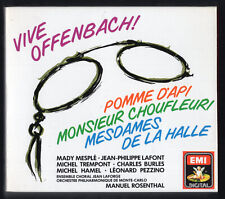 2 CD ★ Offenbach : Pomme d'api... Manuel Rosenthal ★ COFFRET BOX 2 CD EMI