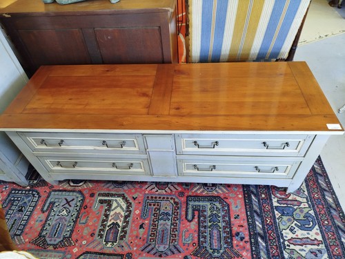 Meuble bas merisier bois - meuble,